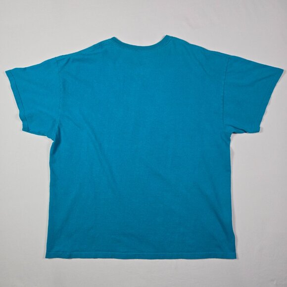 Miami Dolphins NFL XL‎ Tee Aqua Graphic Tee Game Day Tailgate Retro Streetwear - Picture 4 of 9
